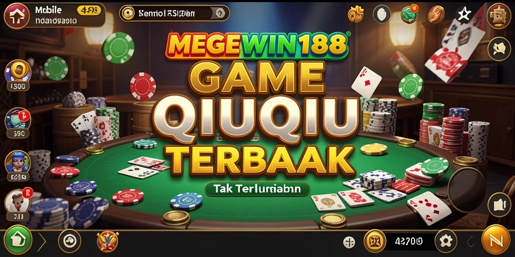 Tampilan gameplay seru dari MEGEWIN188 dengan fitur QiuQiu.