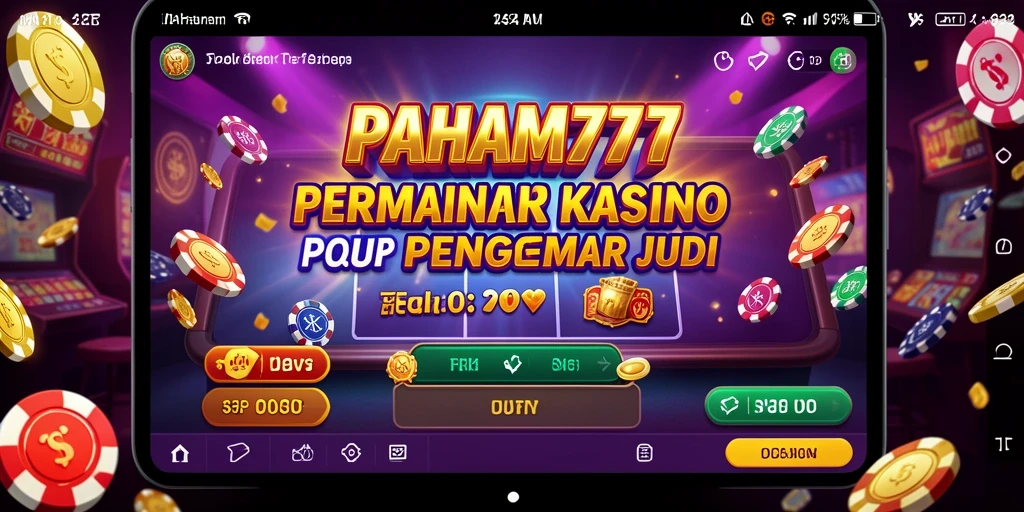 Tampilan menarik dari gameplay Kasino PAHAM777 yang mengasyikkan.